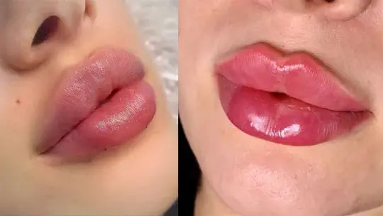 تزریق ژل لب روسی تزریق ژل لب روسی