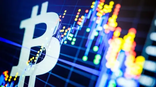 تصویر بیت کوین در یک صرافی آنلاین تصویر بیت کوین در یک صرافی آنلاین
