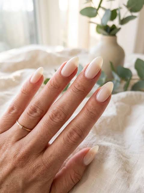 Coconut Jelly Nails ناخن ژله‌ای نارگیلی