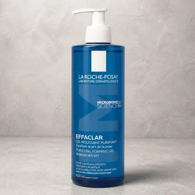 ژل شستشو پوست چرب و حساس لاروش پوزای EFFACLAR ساخت فرانسه 400 میل ژل شستشو پوست چرب و حساس لاروش پوزای EFFACLAR ساخت فرانسه 400 میل
