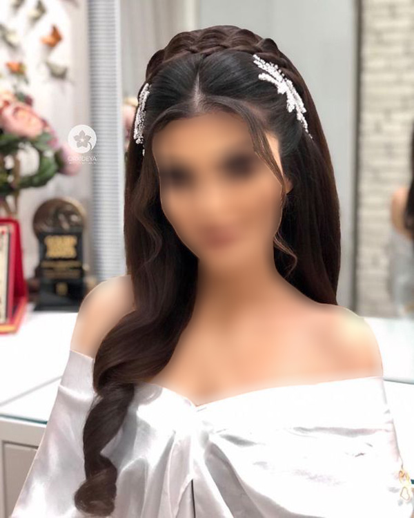 مدل جلو موی ویوی برای عروسی مدل جلو موی ویوی برای عروسی