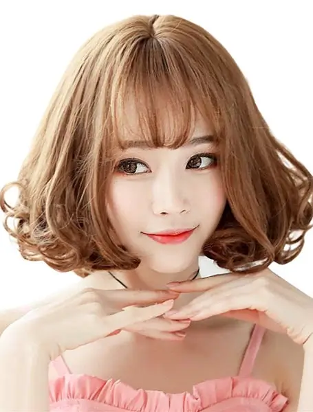 مدل موی کوتاه چتری کرهای مدل موی کوتاه چتری کرهای
