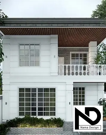 طراحی نمای نئوکلاسیک طراحی نمای نئوکلاسیک