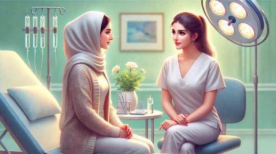 شنیدن تجربه دیگران به کاهش استرس عمل بینی کمک میکند شنیدن تجربه دیگران به کاهش استرس عمل بینی کمک میکند