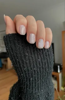 ناخن ژله‌ای شیری