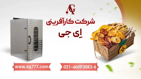 دستگاه خشک کن میوه AG دستگاه خشک کن میوه AG