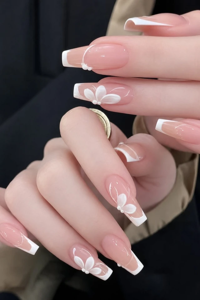 ناخن فرنچ عروس